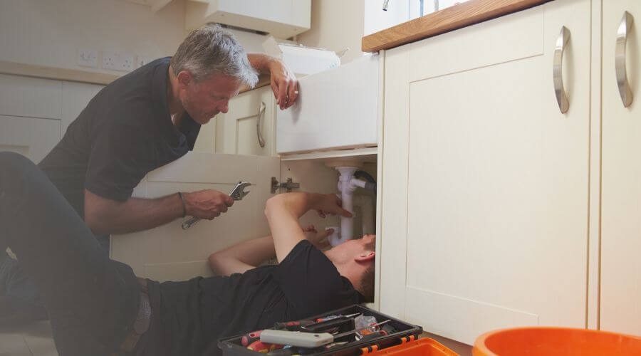 Professional burst pipe repair services in White, GA